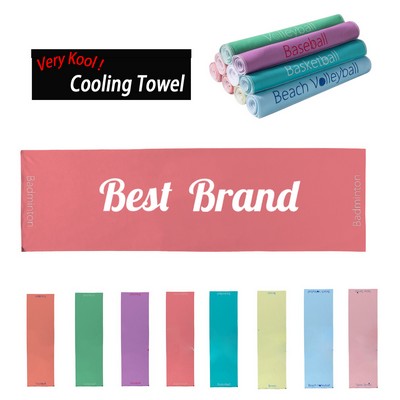 Very Kool Cooling Towel (40" W x 11.8'' H)- Sublimation