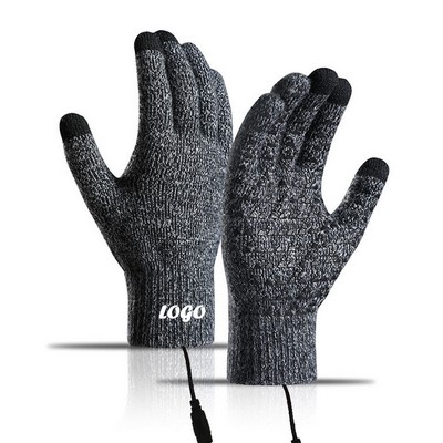 Winter USB Touchscreen Heated Gloves