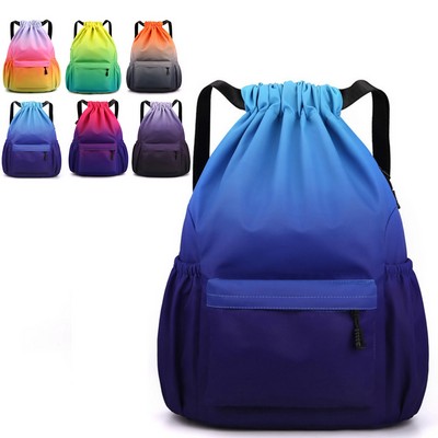 Drawstring Backpack for Students