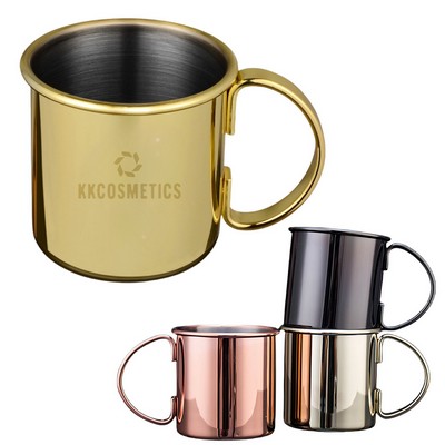 14oz Stainless Steel Moscow Mule Copper Mug