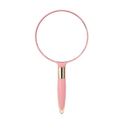 Circular Handheld Hand Mirror