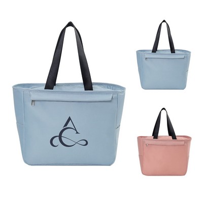 Minimalist Design Spacious Cooler Bag with Multiple Pockets