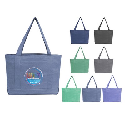 Heavy Duty Premium 12 Oz Canvas Gusseted Tote