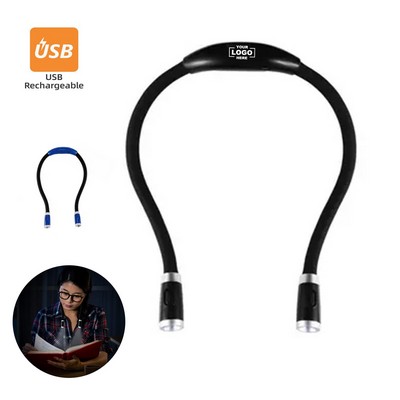 Rechargeable LED Neck Reading Light