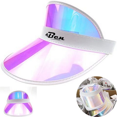 Sun Visor Hats Sunhat Transparent Cap