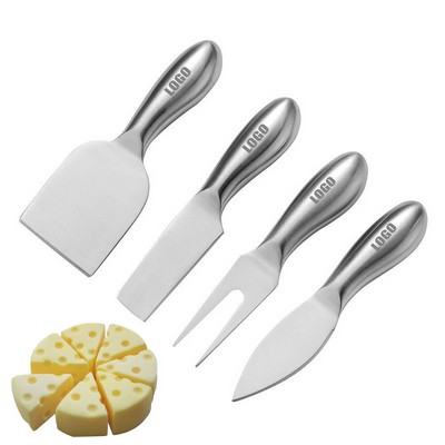 Elegant Cheese Cutting and Spreading Tool Set