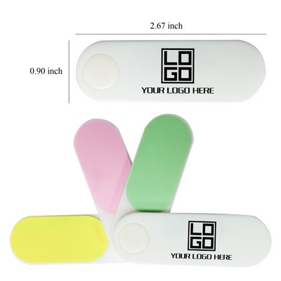 Plastic Fan Shaped Nail File