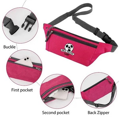 3-Zipper Fanny Pack