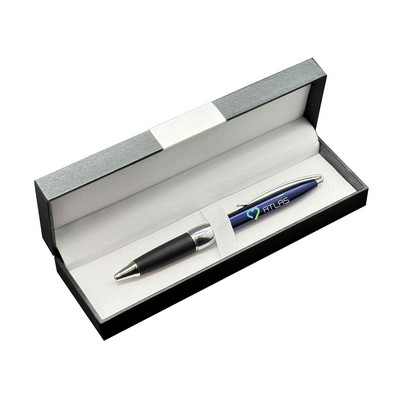 Deluxe Pen Box Set with Helios-I Ballpoint Pen