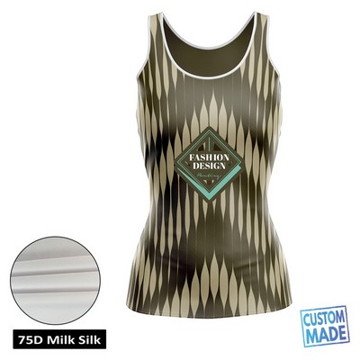 Women's Sublimation Classic Tank Top - 2-Way Stretch Performance Interlock