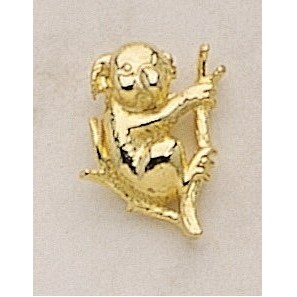 Koala Bear Marken Design Cast Lapel Pin (Up to 7/8")