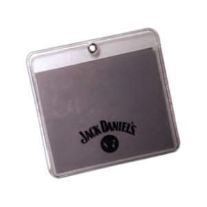 Horizontal Clear Vinyl Pouch (4-1/4"x4")