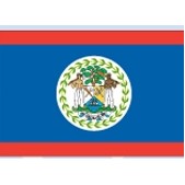 5'x8' Belize U.N. Nylon Outdoor Flag - Style C