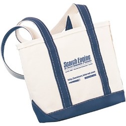 18 Oz. Color Canvas Heavy Hauler I Tote Bag