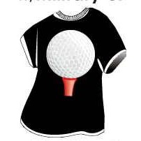 Golf Ball & Tee Lapel Pin