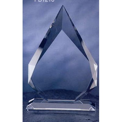 Crystal Diamond Award (10"x7 1/4"x13/16")