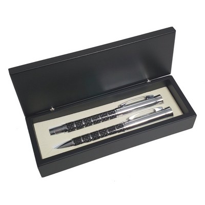 Designer Ball Pen and Roller Ball Pen Set