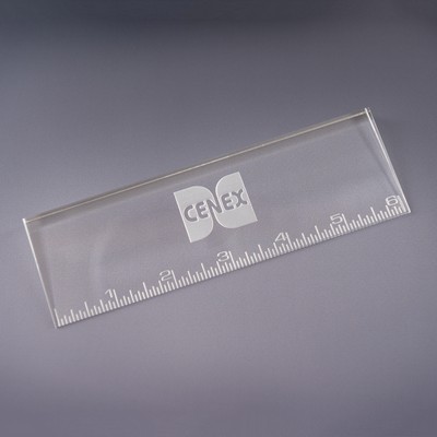 6" Oblique Ruler