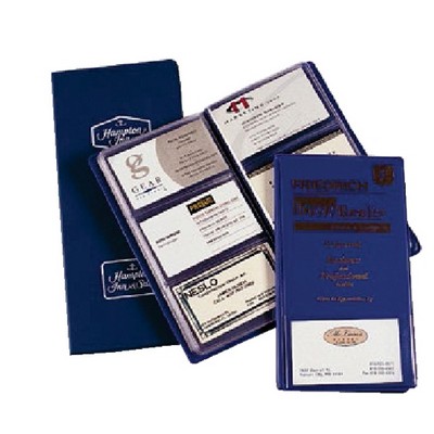 Business Card Case/File Document Holder (Holds 48 Cards)