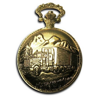 Pocket Watch w/Chain (Truck)