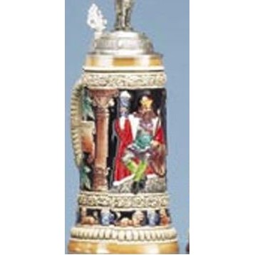 10-1/2" Gambrinus Stein Mug