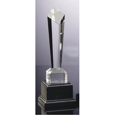 10" Optical Crystal Grand Pillar Award