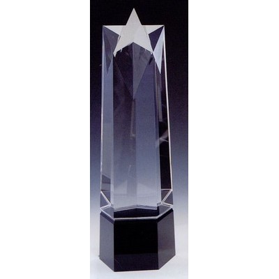 Star Tower Award (12"x3 3/4"x2 3/4")