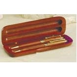 Piano Wood Executive Pen & Pencil Set w/Box