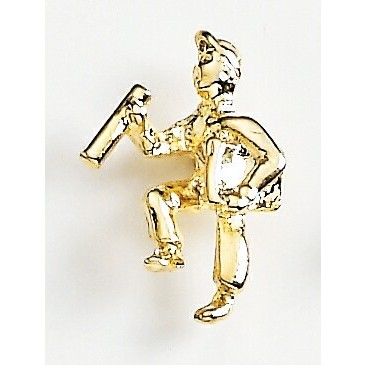 Paper Boy Marken Design Cast Lapel Pin (Up to 3/4")