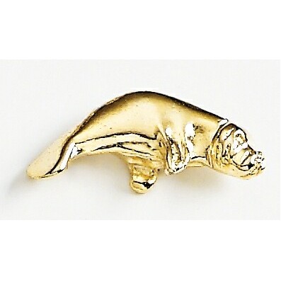 Manatee Marken Design Cast Lapel Pin (Up to 7/8")