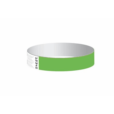 Stock Solid Color Tyvek Wristband (3/4")