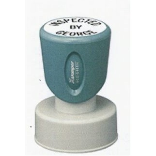 Xstamper Pre-Inked Inspection Stamp (1 3/16" Diameter)