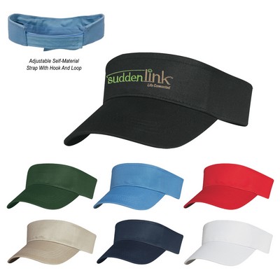 Cotton Twill Visor