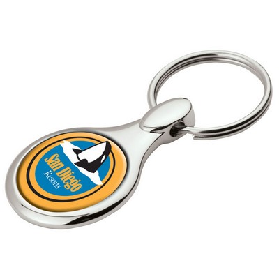 Apparier Round Keyring