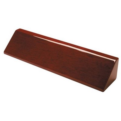 Name Plate Wedges - Rosewood 2" x 10"