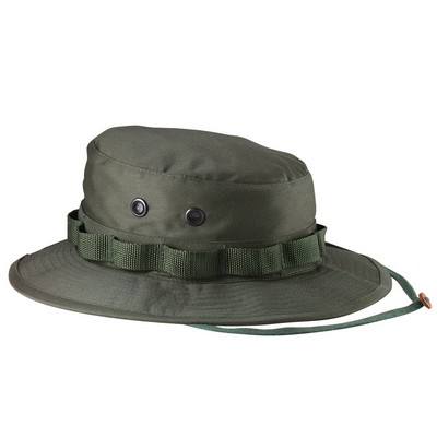 100% Cotton Ripstop Olive Drab Boonie Hat