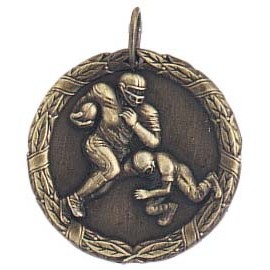 Football Medal - 1-1/4"