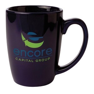 14 Oz. Challenge D Handle Mug (Cobalt Blue)