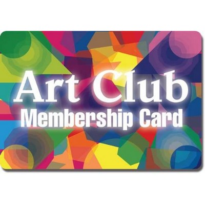 Plastic Membership Card (Full Color)