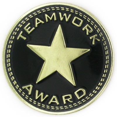 Teamwork Award Pin