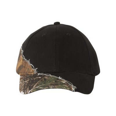 Kati Camo w/Barbed Wire Embroidery Cap