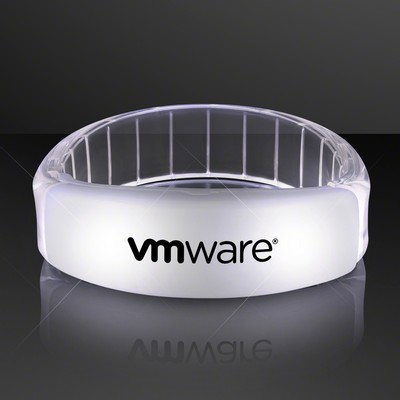 Fashion White LED Bracelet - Domestic Imprint