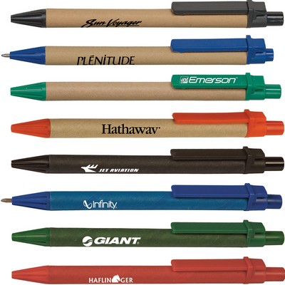 Eco Paper Barrel Pen