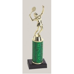 8" Column Trophy w/Marble Base