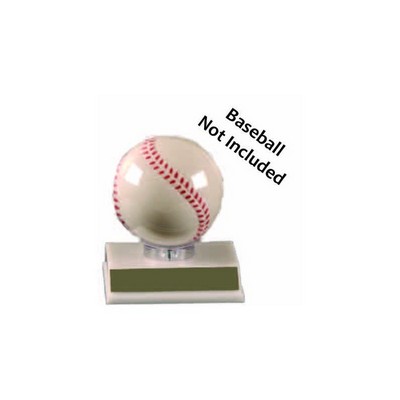 4" Baseball Motion Graphic Trophy