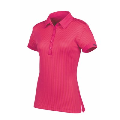 Women's FILA Dresden Striped Polo Shirt