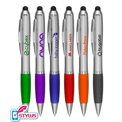 Union Printed - Silver - Executive - Stylus Pens