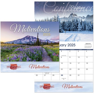 Motivations Stapled Wall Calendar