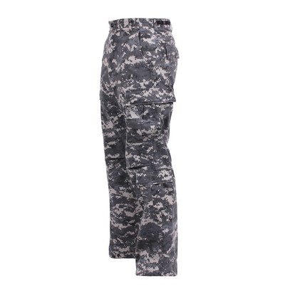 Subdued Urban Digital Camouflage Vintage Paratrooper Military Fatigue Pants (2XL)