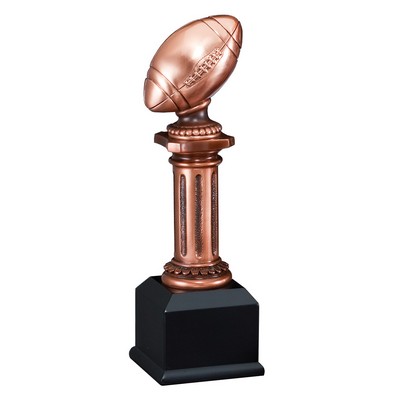 Football Pedestal Award 10 1/2"H